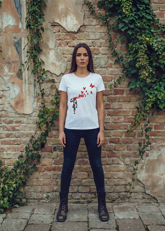 T-shirt - Butterfly Girl