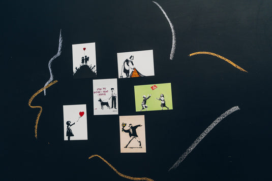 Stop Me Postkarte 6er Pack