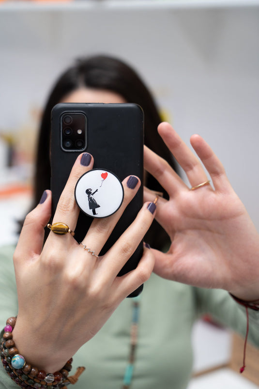 Pop Socket - Girl with Balloon