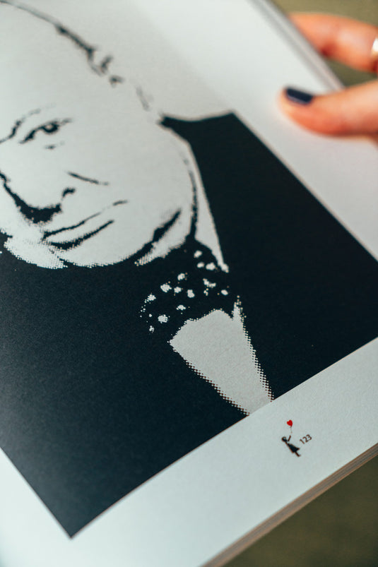 Banksy Ausstellungsbuch auf Niederländisch