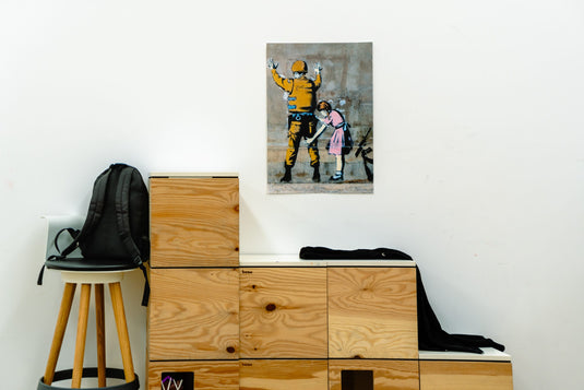 Poster - Frisking Soldier