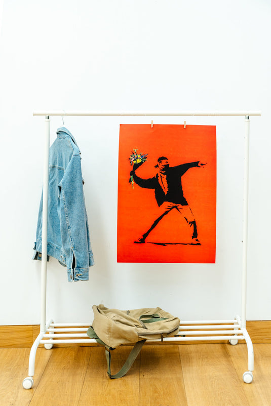 Poster - Flower Thrower Rot