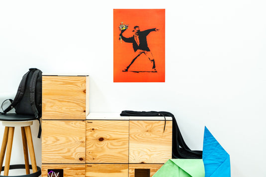 Poster - Flower Thrower Rot