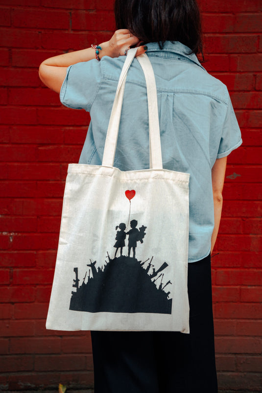 Jutebeutel klein - Kids On Guns