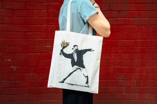 Jutebeutel klein - Flower Thrower