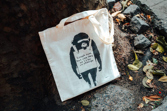 Jutebeutel klein - Laugh Now