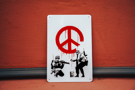 Metall Platte - CND Soldiers