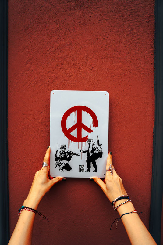 Metall Platte - CND Soldiers