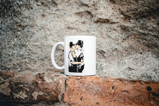 Kaffeetasse - Kissing Copper