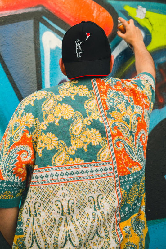 Cappy - Girl with Balloon (Schwarz)