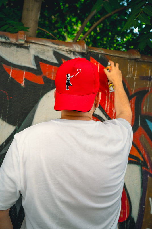 Cappy - Girl with Balloon (Rot)