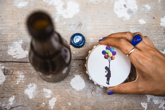 Magnet Flaschenöffner – Floating Girl