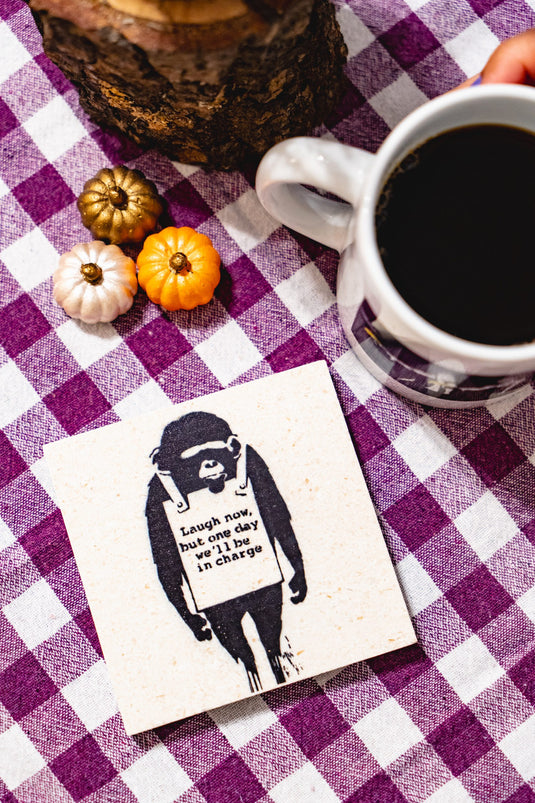 Stein Untersetzer - Laugh Now