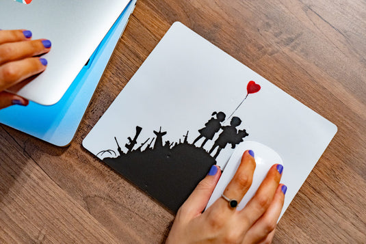 Mauspad - Kids on Guns