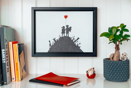 Leinwand - Kids on Guns