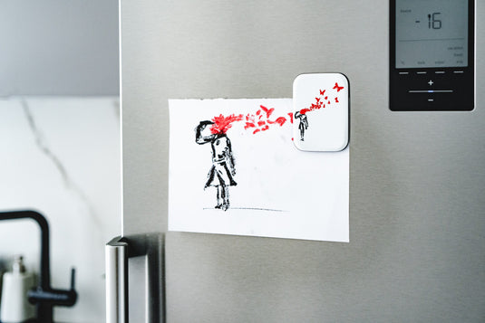 Kühlschrankmagnet - Butterfly Girl