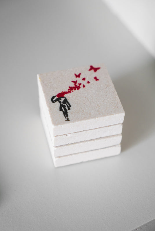 Stein Magnet - Butterfly Girl