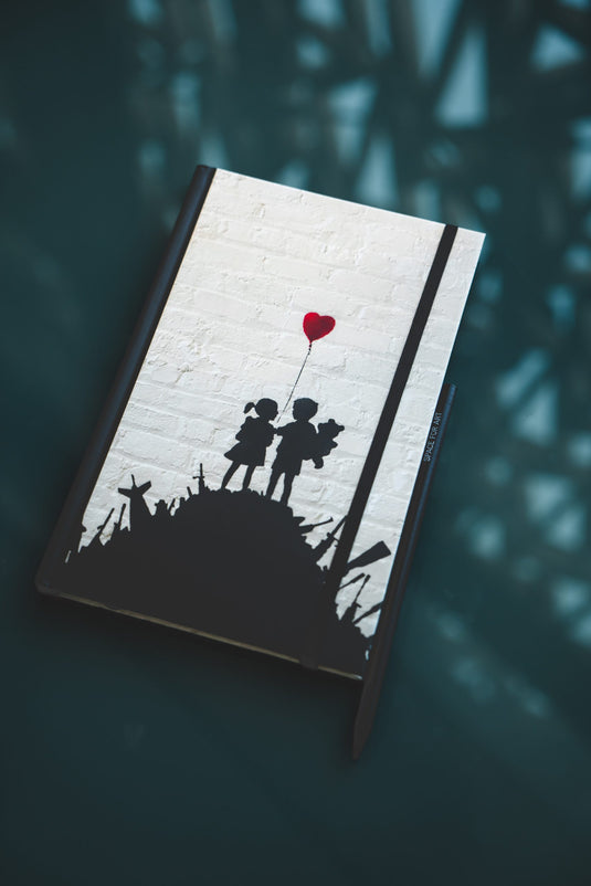 Notizbuch groß - Kids on Guns