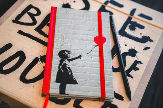 Notizbuch klein - Girl with Balloon