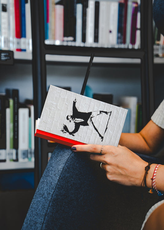 Notizbuch klein - Flower Thrower