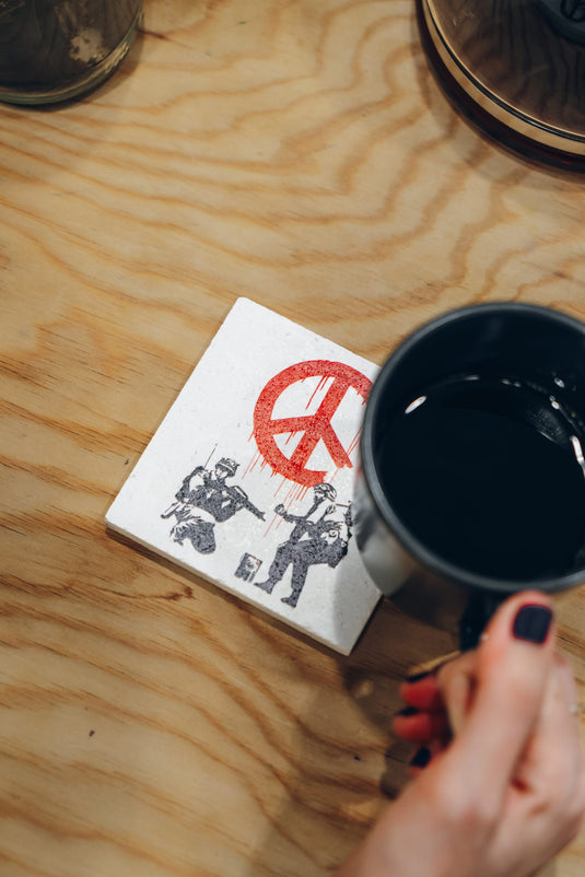 Stein Untersetzer - CND Soldiers