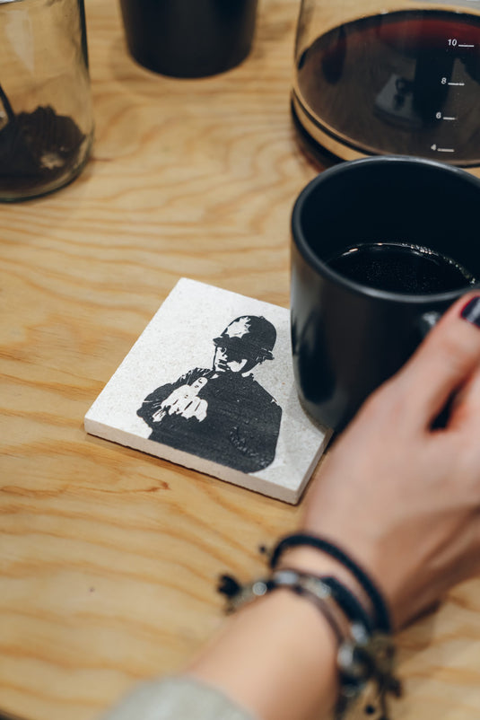 Stein Untersetzer - Rude Copper