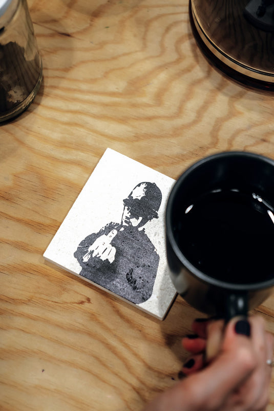 Stein Untersetzer - Rude Copper