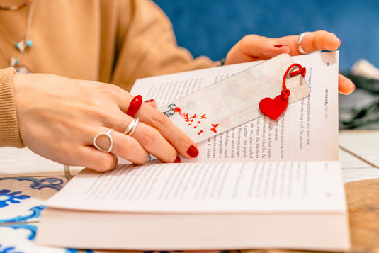 3D Lesezeichen - Butterfly Girl