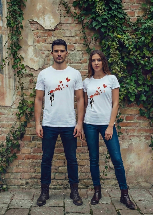 T-shirt - Butterfly Girl