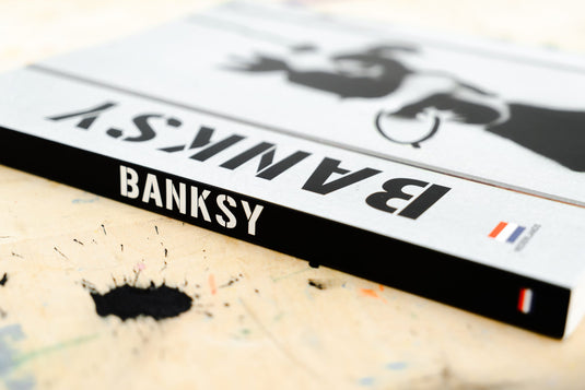 Banksy Ausstellungsbuch auf Niederländisch