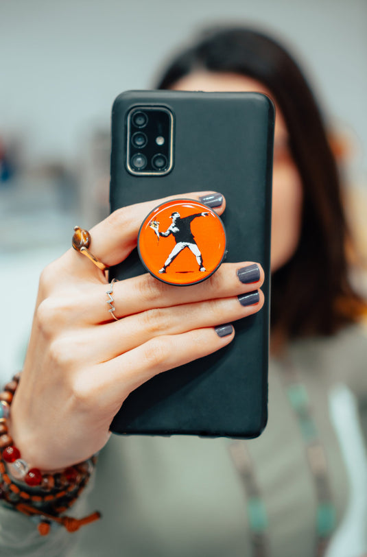 Pop Socket - Flower Thrower (Rot)