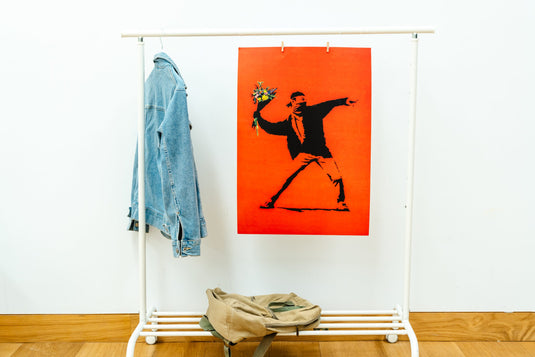 Poster - Flower Thrower Rot