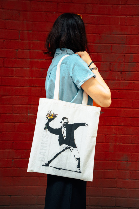 Jutebeutel klein - Flower Thrower