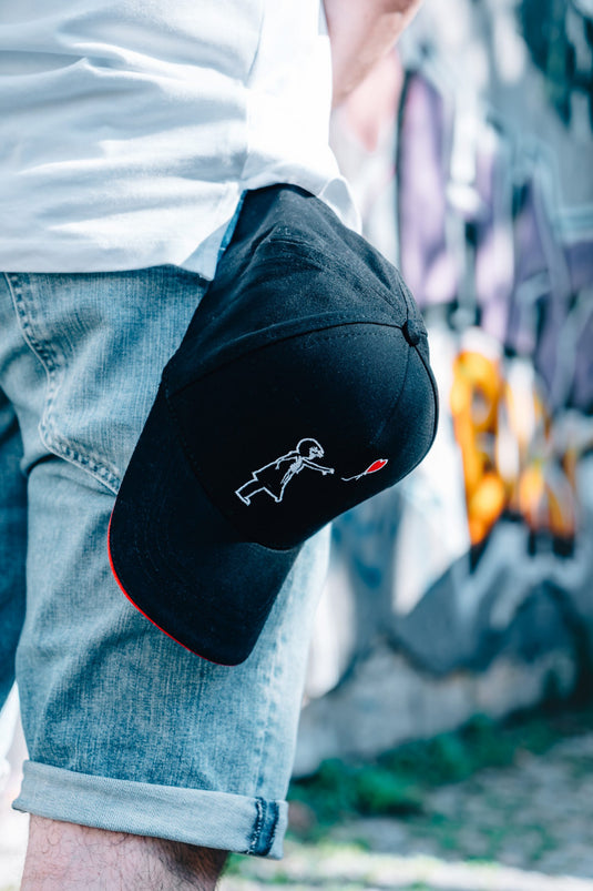 Cappy - Girl with Balloon (Schwarz)