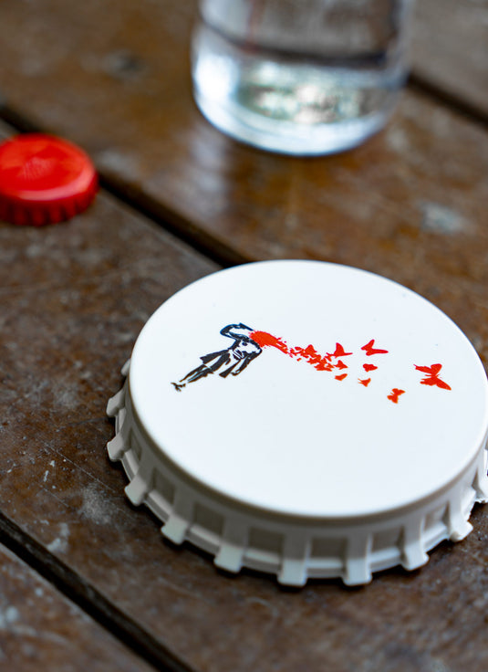 Magnet Flaschenöffner – Butterfly Girl