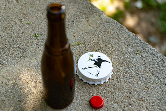 Magnet Flaschenöffner - Flower Thrower