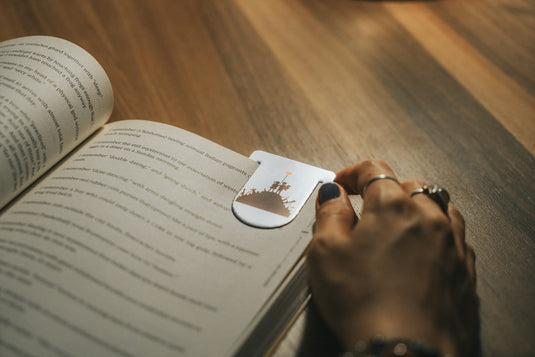 Metall Lesezeichen 3er Set - Silver