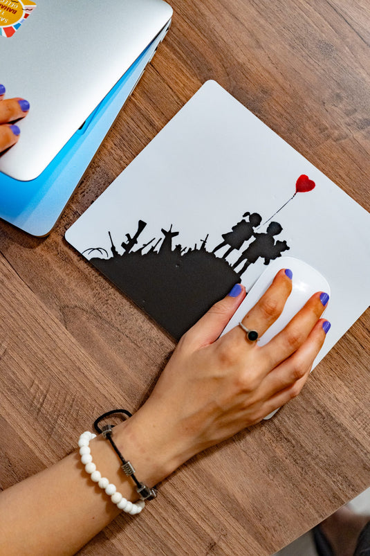 Mauspad - Kids on Guns