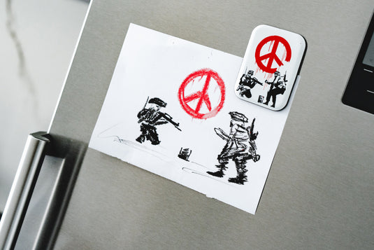 Kühlschrankmagnet - CND Soldiers