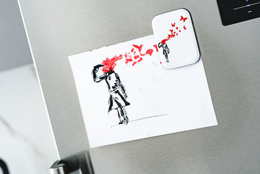 Kühlschrankmagnet - Butterfly Girl