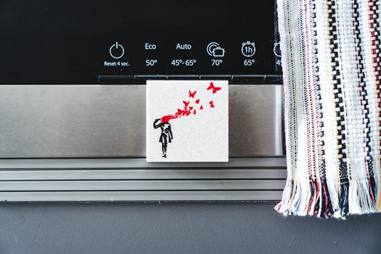 Stein Magnet - Butterfly Girl