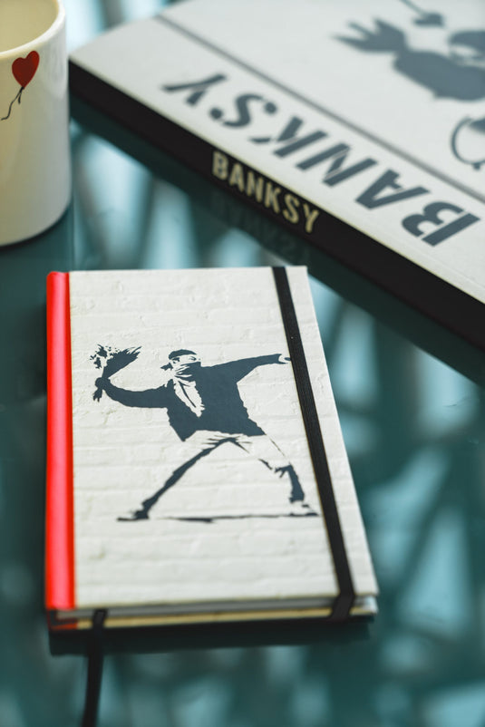 Notizbuch klein - Flower Thrower