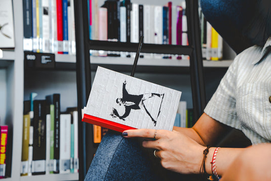 Notizbuch klein - Flower Thrower