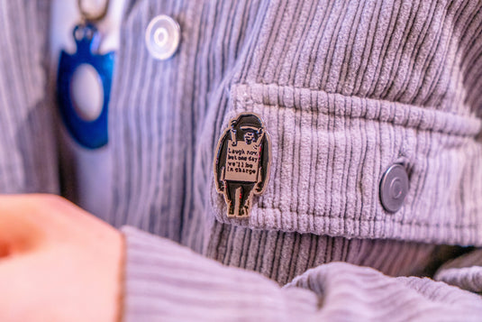 Brosche 4er Set - Girl with Balloon