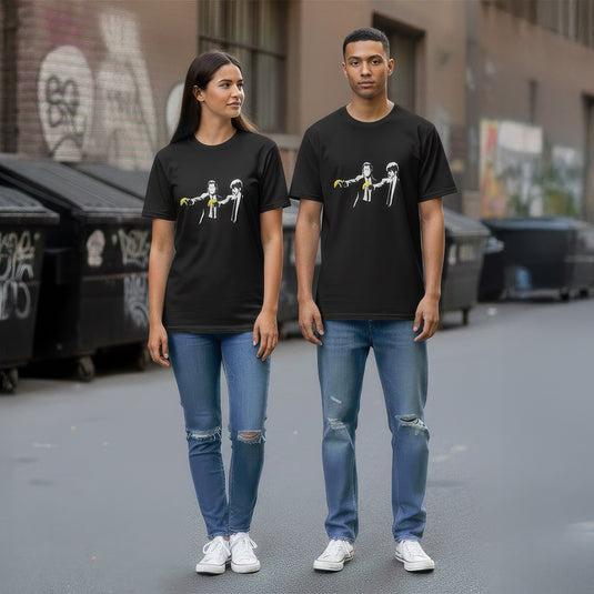 T-Shirt Pulp Fiction Schwarz